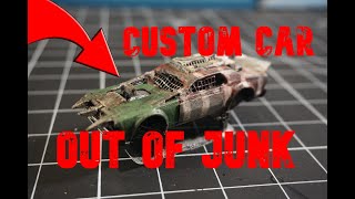 Making a Gaslands car from an old Hot Wheels car HOLIDAY SPECIAL [upl. by Bish]