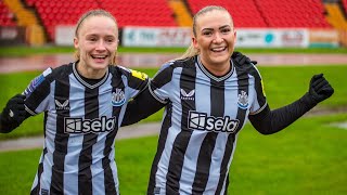 Newcastle United Women 5 Stoke City Women 0  Adobe Womens FA Cup Highlights [upl. by Akihdar]