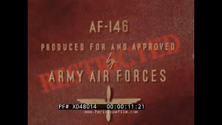 “ CENTRAL STATION FIRECONTROL SYSTEM ” WWII B29 SUPERFORTRESS CREW TRAINING FILM XD48014 [upl. by Nat324]