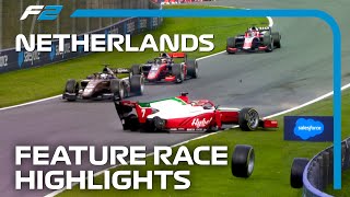 F2 Feature Race Highlights  2023 Dutch Grand Prix [upl. by Walli]