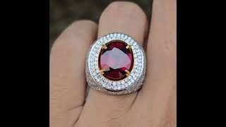 Natural Purplish Pink Umbalite Garnet Tanzania No Treatment 779 carats Certificate ZCGL garnet [upl. by Birck]