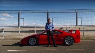 SUPERCAR FERRARI F40  Fifth Gear [upl. by Schuman255]