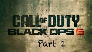 Call of Duty Black Ops Campaign Part 1 [upl. by Proudfoot7]