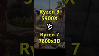 Ryzen 9 5900x vs Ryzen 7 7800x3D Test in Games [upl. by Roi]