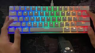 All Rk61 rgb color options [upl. by Flor274]