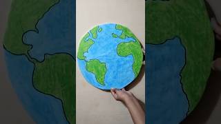 Earth Drawing 🌎 earth drawing tottokidoos kidsvideo kidslearning [upl. by Alicia]