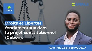 LES DROITS ET LIBERTÉS FONDAMENTAUX DANS LE PROJET CONSTITUTIONNEL  GABON [upl. by Fiore976]