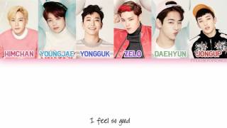 BAP 비에이피  Feel So Good Color CodedEngHanRom [upl. by Lledrac]