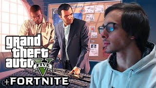 GTA 5 Online გამომწერებთან ერთად  მერე Fortnite [upl. by Glad]