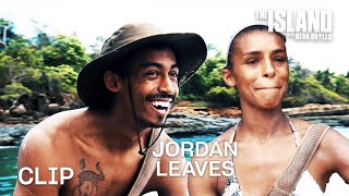 Jordan Stephens Leaves Camp  The Island with Bear Grylls [upl. by Maryellen]