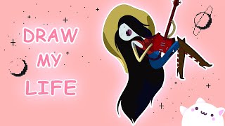 DRAW MY LIFE  დახატე შენი ცხოვრება 🎨  მარსელინი [upl. by Michi464]