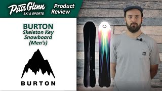 Burton Skeleton Key Snowboard Mens  W2223 Product Review [upl. by Notfilc]