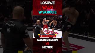 Natan Marcoń VS Hejter  W Skrócie shorts natanmarcoń hejter famemma walka [upl. by Eednac]