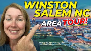 COMPLETE GUIDED TOUR Of Winston Salem NC Area The Best Places To Live [upl. by Yasnil]