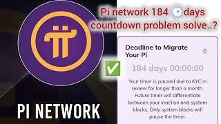 Deadline to Migrate Your Pi⌛✅184 Day Problem Solved Pi Migration Timer ⌛quot Pusedquot Problem [upl. by Annawek]