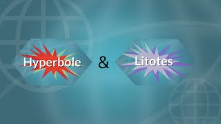 Hyperbole and litotes  Hyperbole and litotes explained with examples Hyperbole Litotes [upl. by Dnana]