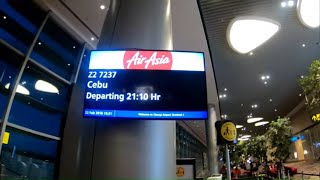 AirAsia Z2 7237 Singapore Changi Airport  Mactan–Cebu International Airport  SINCEB [upl. by Odnomar869]