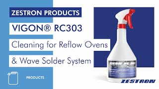 Cleaning of reflow ovens and wave solder systems with VIGON RC 303 [upl. by Adner988]