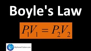 Boyles Law  Heat  Physics [upl. by Saixela974]