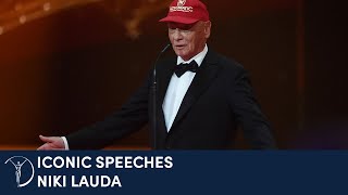 NIKI LAUDA  Iconic Speech [upl. by Alleen]