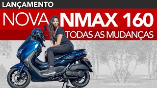 TESTE NOVA NMAX 160 2021 VÍDEO MAIS COMPLETO NOVO PAINEL MOTOR CHAVE  LANÇAMENTO DE MOTO [upl. by Frendel637]