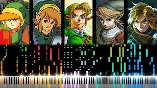 The Evolution of Zelda Music 19862023 [upl. by Airyk873]