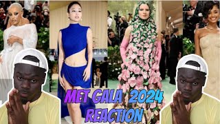 MET GALA 2024 REACTION LETS SEE WHO SLAYED AND WHO DID NOT [upl. by Atinauq]