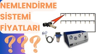 NEMLENDİRME SİSTEMİ FİYATLARI sismist 05335243949 wwwsismistcomtr [upl. by Machutte]