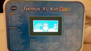 VTech Brilliant Creation Beginner LaptopGenius XL Kid Color Low Battery [upl. by Drofiar]