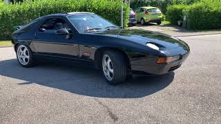 Porsche 928 start sound with xpipe 2 [upl. by Eniarral361]