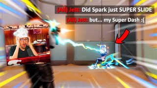 NEON CAN SUPER SLIDE NEON ABILITIES NEON TRAILER REACTION [upl. by Hulbert]