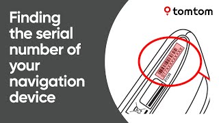 Finding the serial number of your navigation device [upl. by Coulombe]