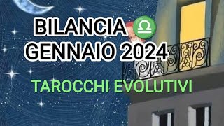 BILANCIA ♎ GENNAIO 2024 con i Tarocchi evolutivi [upl. by Muire550]