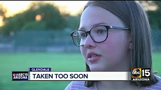 Family friends honor teenage girl killed in crash last month [upl. by Lazos505]