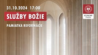 Služby Božie  Pamiatka reformácie  31102024 [upl. by Atilegna]