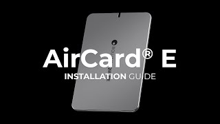 AirCard E  Instructions and Installation Guide [upl. by Monie]