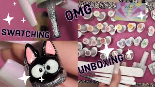 Unboxing•Swatching•amp Testing a SAVILAND Jelly Kit 🫧💅 Making PressOns  affordable korean gel DUPES [upl. by Ameehs]