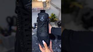 Turning Jordan 4 Thunders Into Black Cat 4s 😮 [upl. by Nirred]