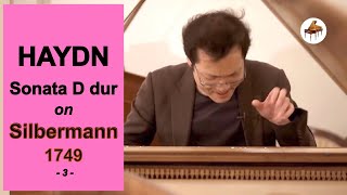 Haydn Sonata D dur on Silbermann 1749 copy by Paul McNulty  Mike Cheng Yu Lee 3 [upl. by Anol]