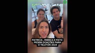 Rebeca Abravanel  Alexandre Pato e Patricia  Teleton 2024 [upl. by Armilda]