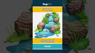 🇬🇧🇵🇱 stream  strumień  vocabulary builder  learn English  Uczmy się angielskiego [upl. by Nations203]