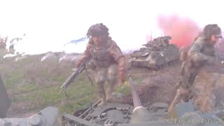 🔴 Ukraine GoPro Combat  M2 Bradley Platoons Last Stand in Russian Minefield in Zaporizhzhia [upl. by Aynosal78]