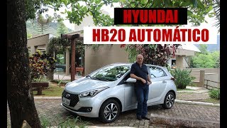 Hyundai HB20 16 automático 2019  Teste com Emilio Camanzi [upl. by Jones714]