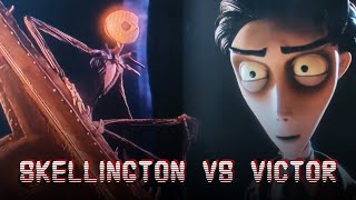 part 1 jack skellington vs victor van dort  jack skellington chase victor van dort [upl. by Azaria778]