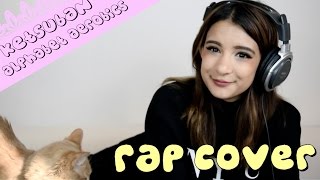 GIRL RAPS SUPER FAST ALPHABET AEROBICS IN 1 TAKE [upl. by Dodie73]