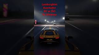 Aventador SV VS SVJ VS ULTIMATE [upl. by Prudence]