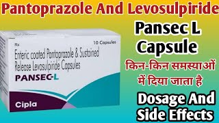 Pansec L Capsule Uses  Pantoprazole And Levosulpiride sr Capsules  Gas Ki dava  गैस की दवा [upl. by Belak]