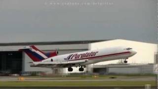 Purolator Courier DC10 B727 collection 2011 at YVR [upl. by Barnaba]