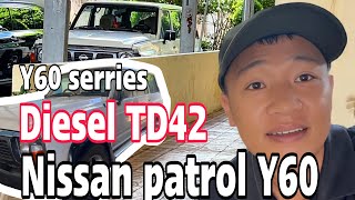 Nissan patrol diesel TD42 Y60 mẫu xe đáng yêu quá [upl. by Mukul]