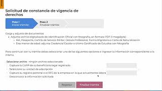 ¿Cómo actualizar mi correo electrónico para descargar la constancia de vigencia de derechos [upl. by Alyakim]